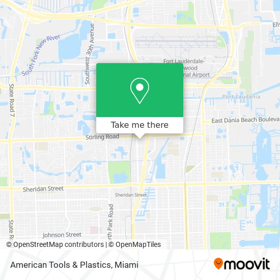 Mapa de American Tools & Plastics