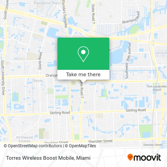 Torres Wireless Boost Mobile map