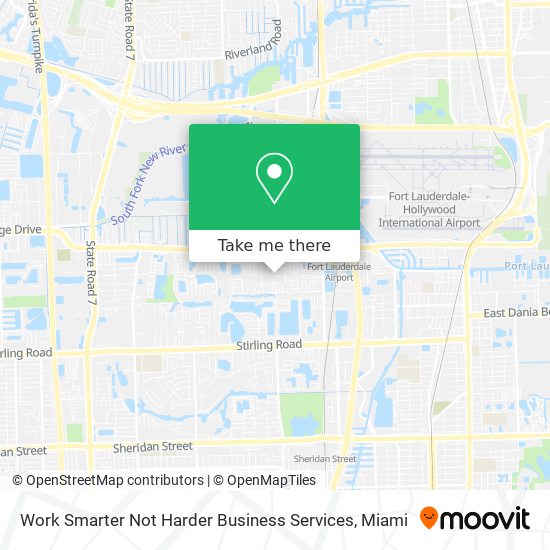 Mapa de Work Smarter Not Harder Business Services
