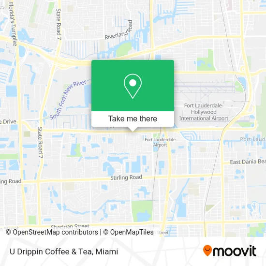 U Drippin Coffee & Tea map