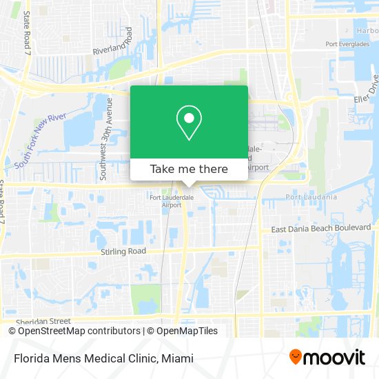 Florida Mens Medical Clinic map