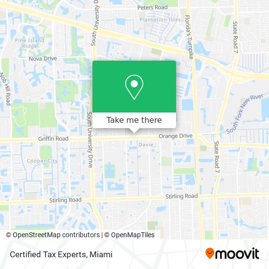 Certified Tax Experts map
