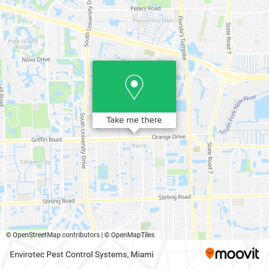 Envirotec Pest Control Systems map