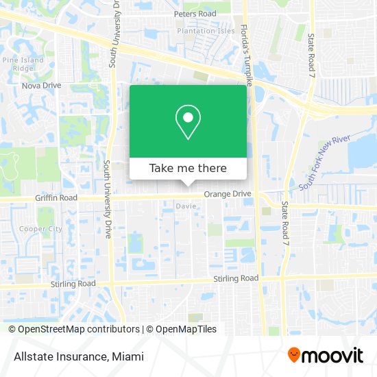 Allstate Insurance map