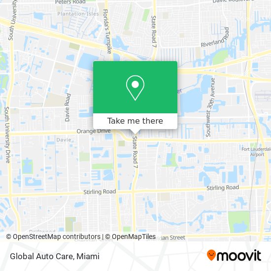 Mapa de Global Auto Care