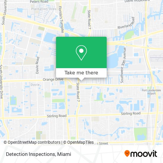 Detection Inspections map