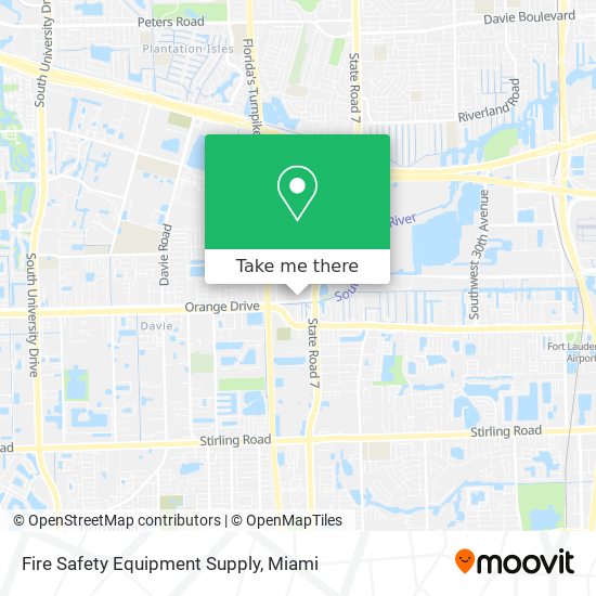 Mapa de Fire Safety Equipment Supply