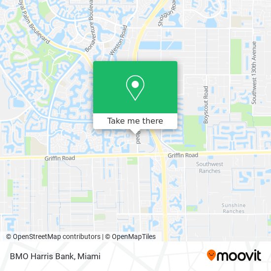 BMO Harris Bank map