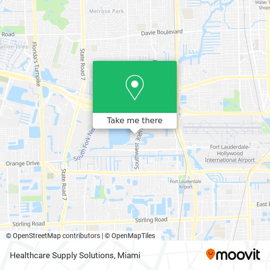 Mapa de Healthcare Supply Solutions