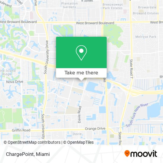 ChargePoint map