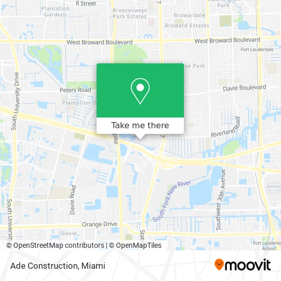 Ade Construction map