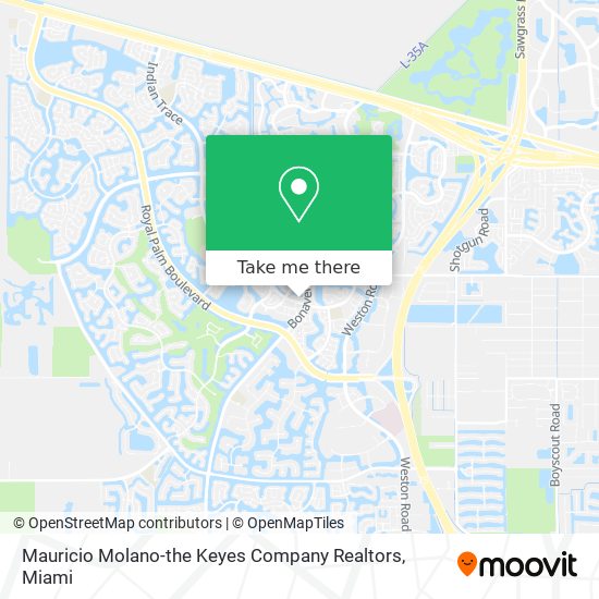 Mapa de Mauricio Molano-the Keyes Company Realtors