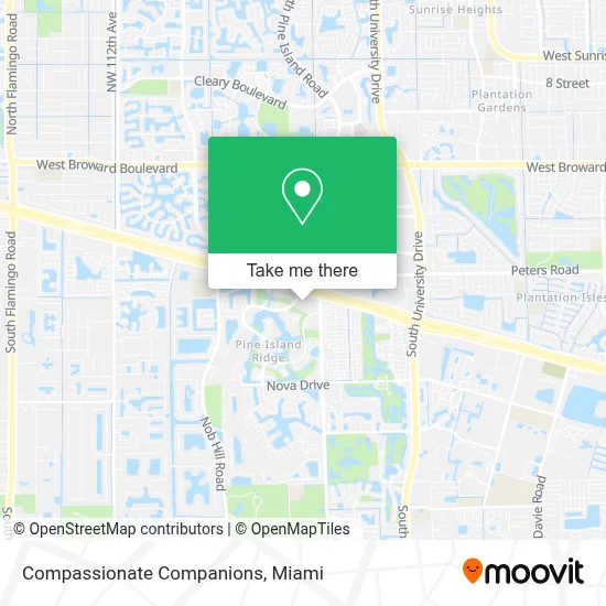 Compassionate Companions map