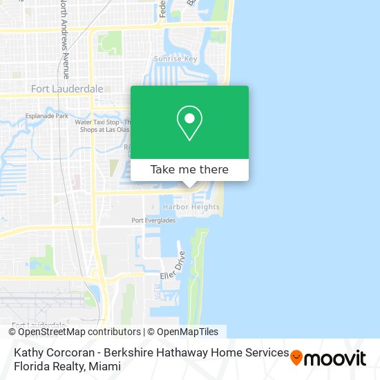 Kathy Corcoran - Berkshire Hathaway Home Services Florida Realty map