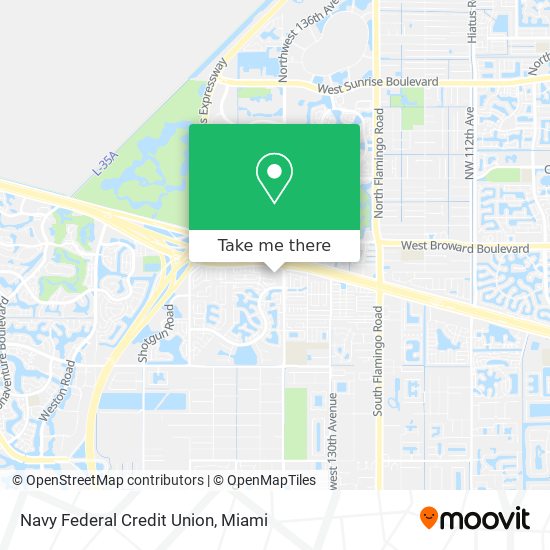 Navy Federal Credit Union map