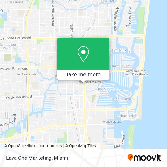 Lava One Marketing map