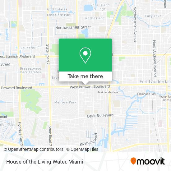 House of the Living Water map