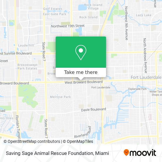 Saving Sage Animal Rescue Foundation map