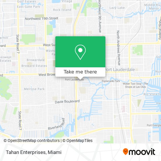 Tahan Enterprises map