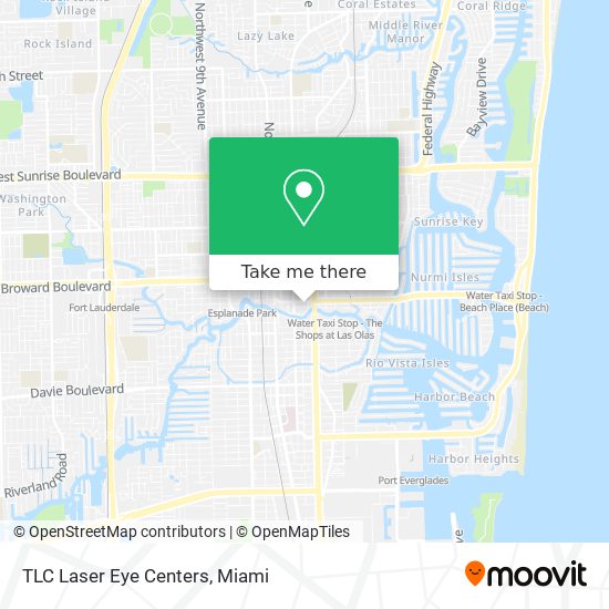 TLC Laser Eye Centers map