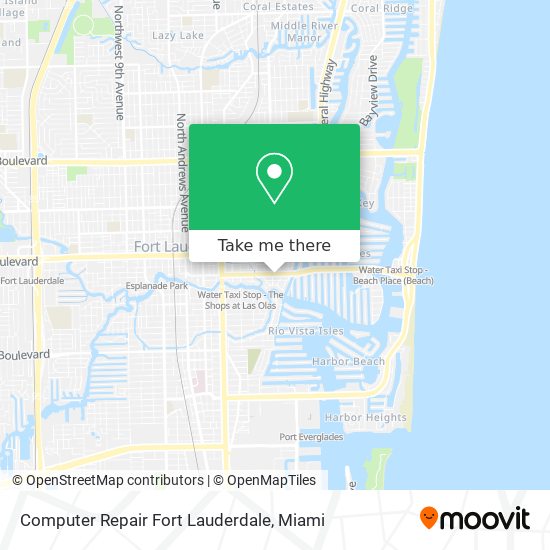 Computer Repair Fort Lauderdale map