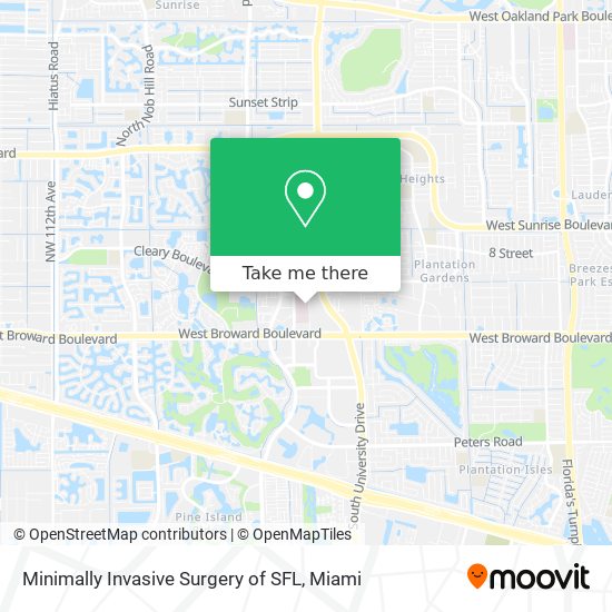 Mapa de Minimally Invasive Surgery of SFL