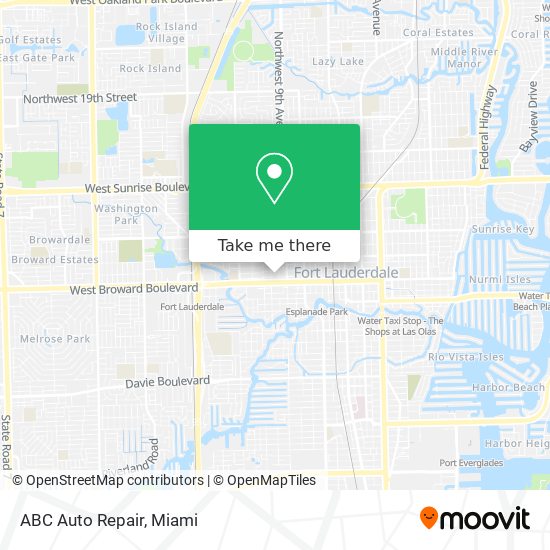 ABC Auto Repair map