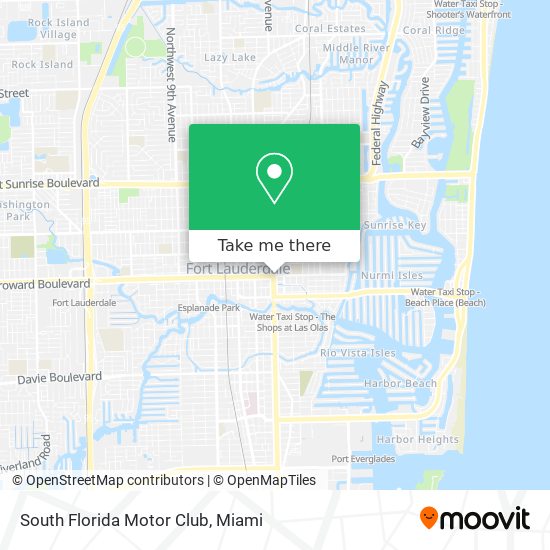 Mapa de South Florida Motor Club