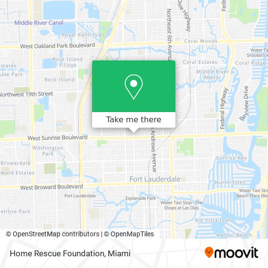 Mapa de Home Rescue Foundation