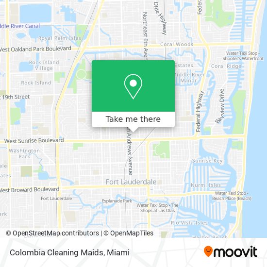 Mapa de Colombia Cleaning Maids