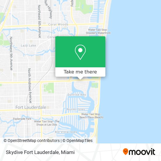 Mapa de Skydive Fort Lauderdale