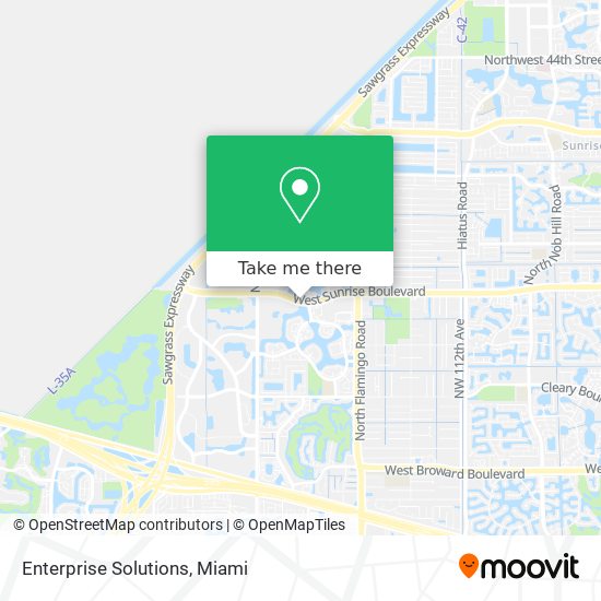 Enterprise Solutions map