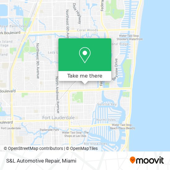 S&L Automotive Repair map