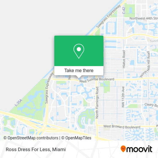 Ross Dress For Less map