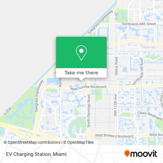 EV Charging Station map