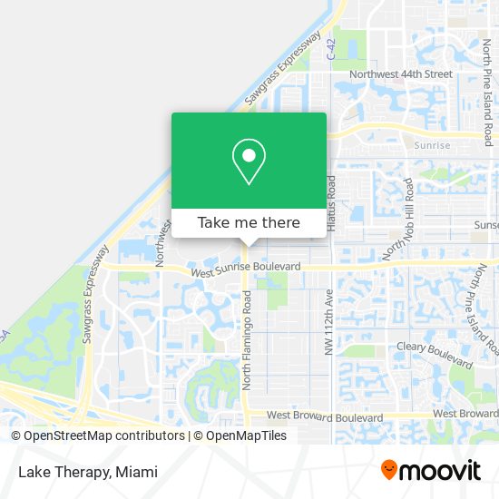 Mapa de Lake Therapy