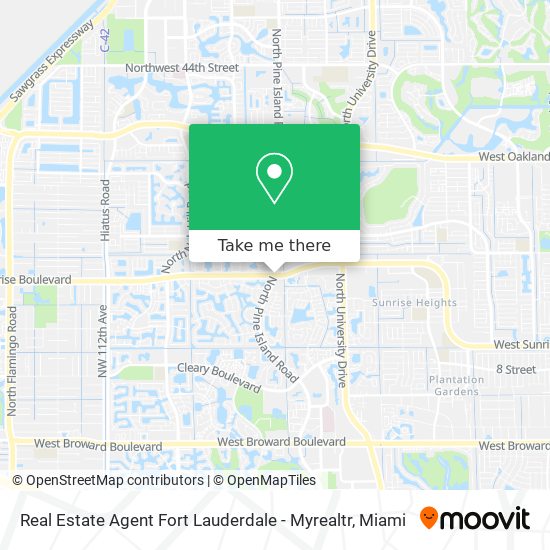 Real Estate Agent Fort Lauderdale - Myrealtr map