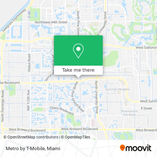 Metro by T-Mobile map