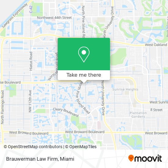 Brauwerman Law Firm map