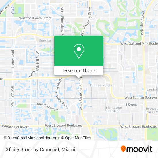 Xfinity Store by Comcast map