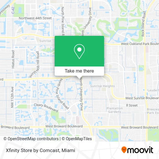 Xfinity Store by Comcast map