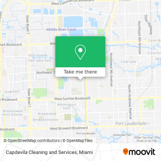 Mapa de Capdevila Cleaning and Services