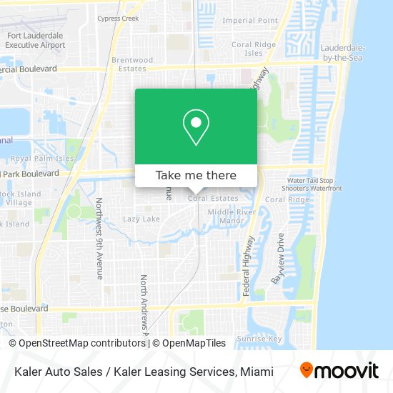 Mapa de Kaler Auto Sales / Kaler Leasing Services