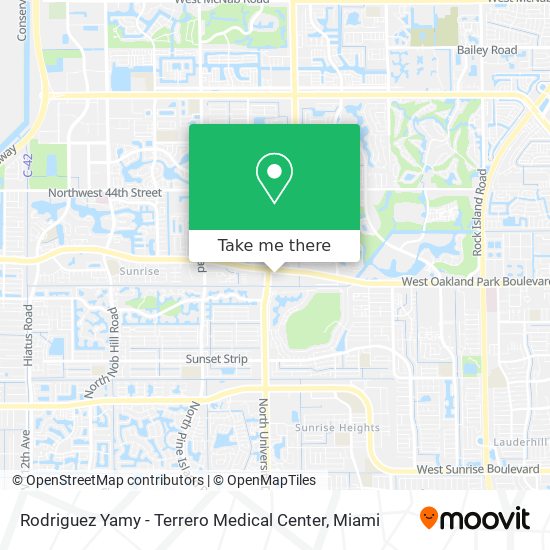 Mapa de Rodriguez Yamy - Terrero Medical Center