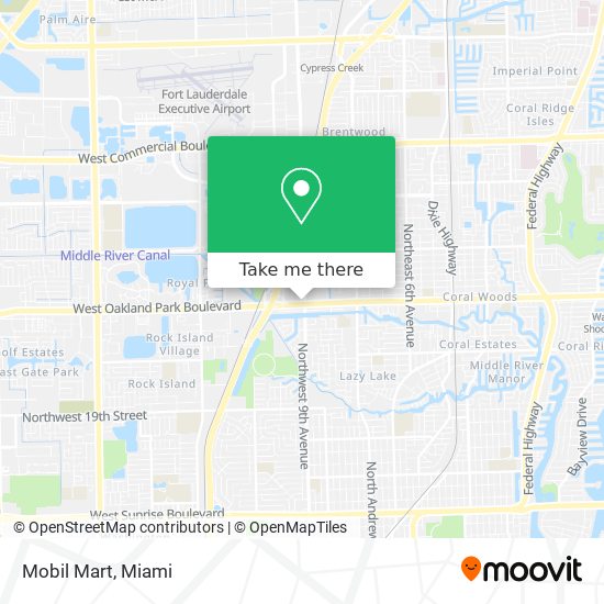 Mobil Mart map