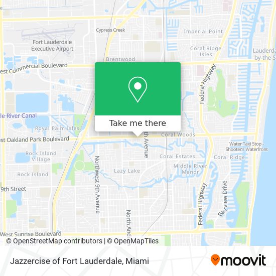 Mapa de Jazzercise of Fort Lauderdale