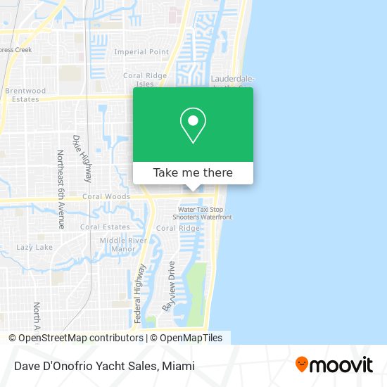 Mapa de Dave D'Onofrio Yacht Sales