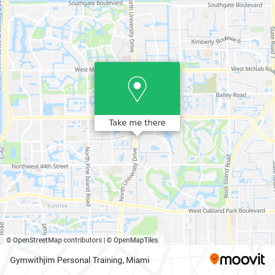 Mapa de Gymwithjim Personal Training