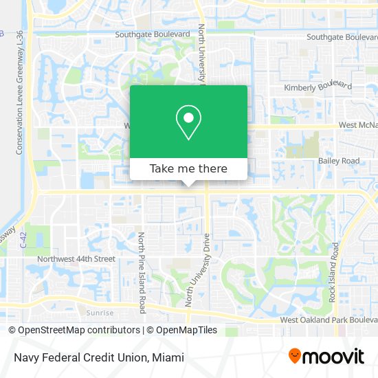 Navy Federal Credit Union map