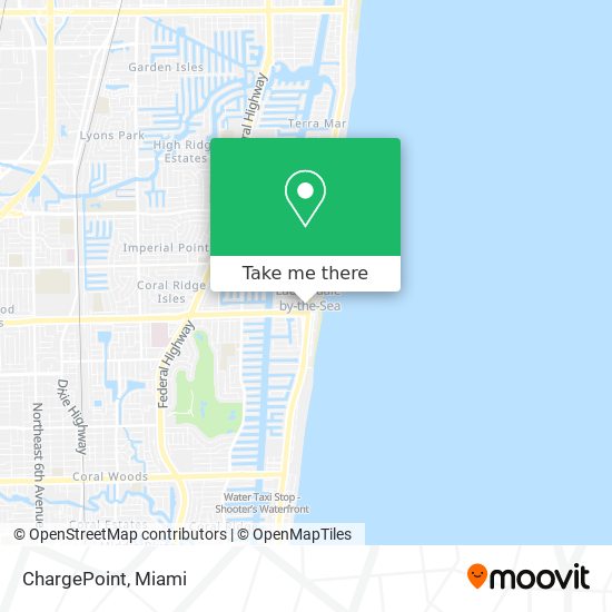 Mapa de ChargePoint